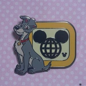 2025 Disney World Wave B D Hidden Mickey Lady & the Tramp Pin